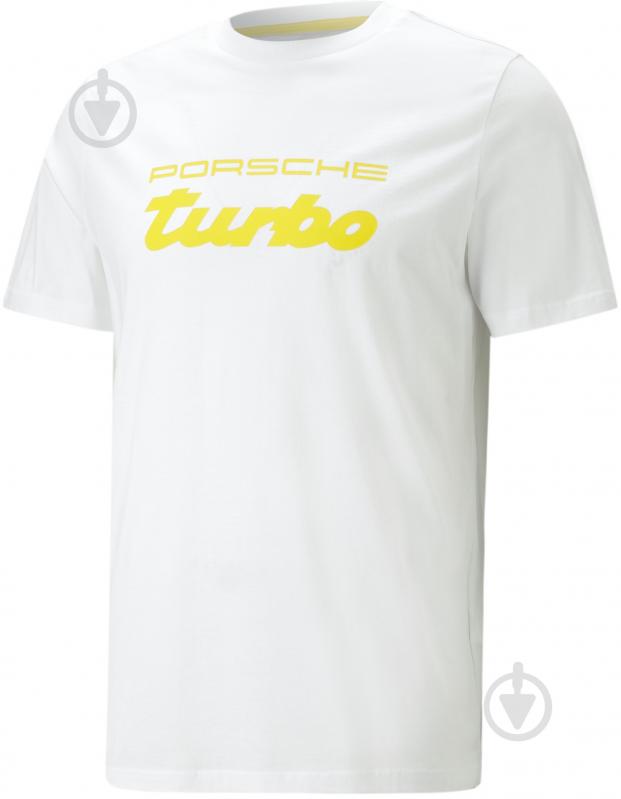 Футболка Puma PL LOGO TEE 53823607 р.M белый - фото 1