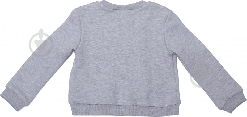 Реглан для дівчинки Luna Kids 4624/2 р.104 сірий - фото 2