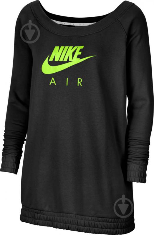 Джемпер Nike W NSW AIR CREW OS FLC CU5426-011 р. M черный - фото 1