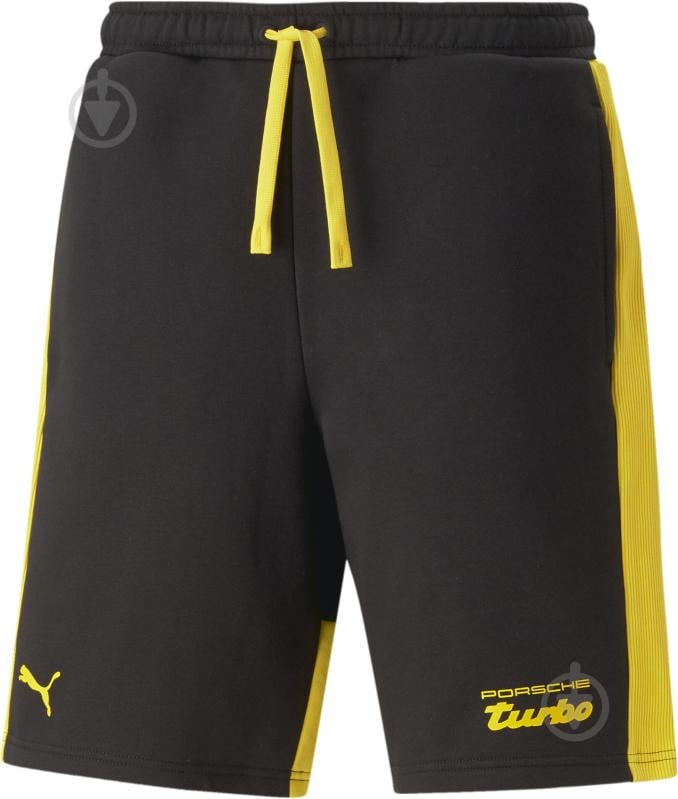 Шорты Puma PL SWEAT SHORTS 53823801 р. M черный - фото 1