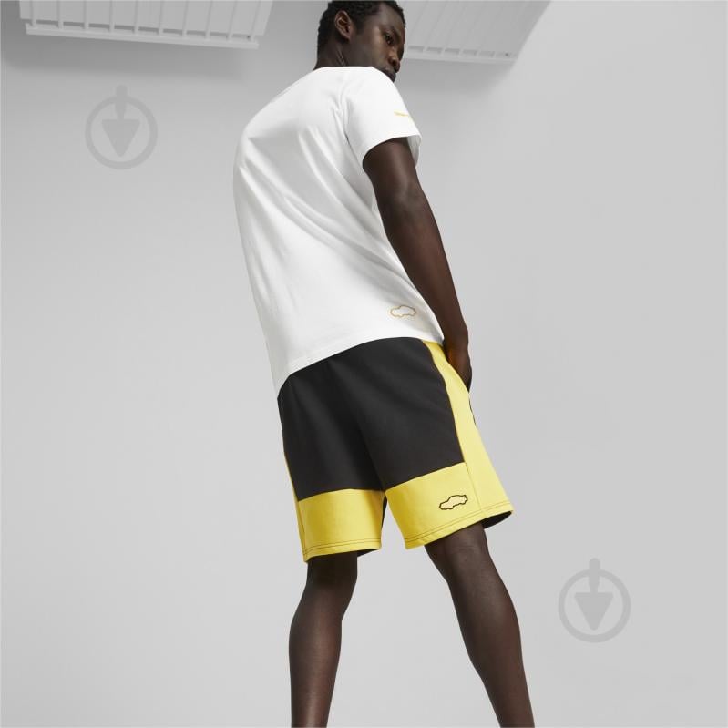 Шорты Puma PL SWEAT SHORTS 53823801 р. M черный - фото 4