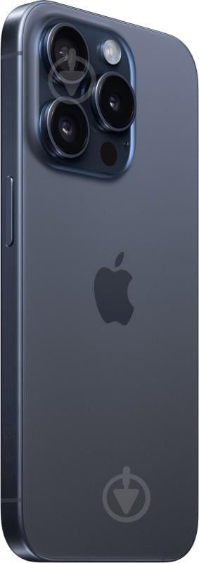 Смартфон Apple iPhone 15 Pro 128GB Blue Titanium (MTV03RX/A) - фото 3