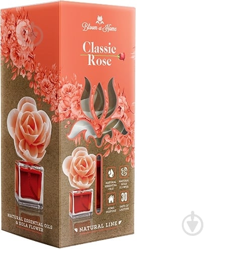 Аромадифузор Elix квітка з солі Classic Rose 100 мл - фото 2