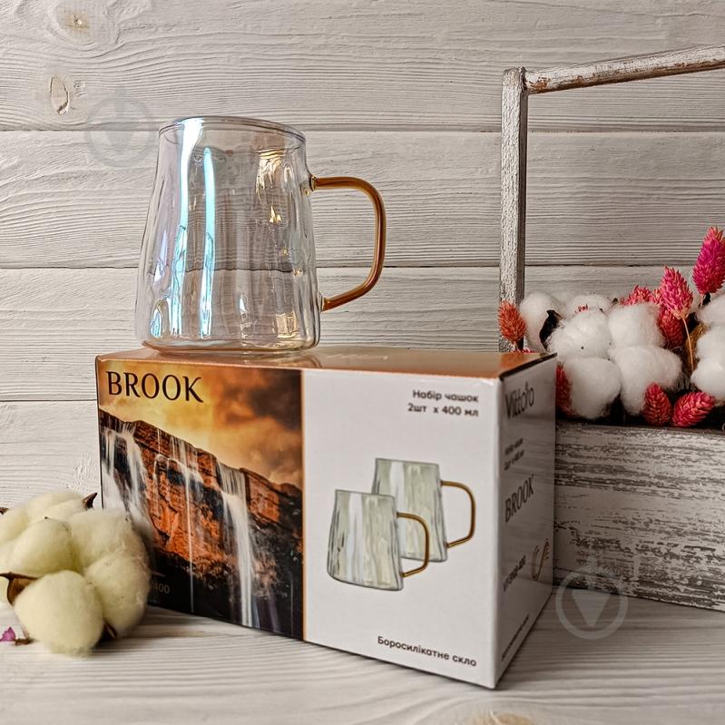 Набор чашек Vittora Brook 400 мл 2 шт. VT-VT-5108-400 - фото 2