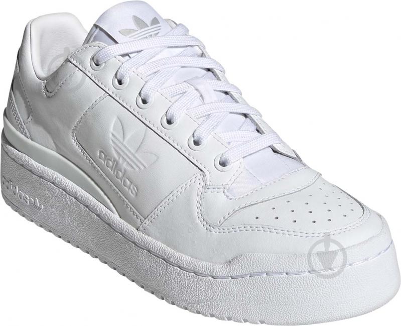 Кроссовки женские зимние Adidas FORUM BOLD W FY9042 р.38 2/3 белые - фото 4