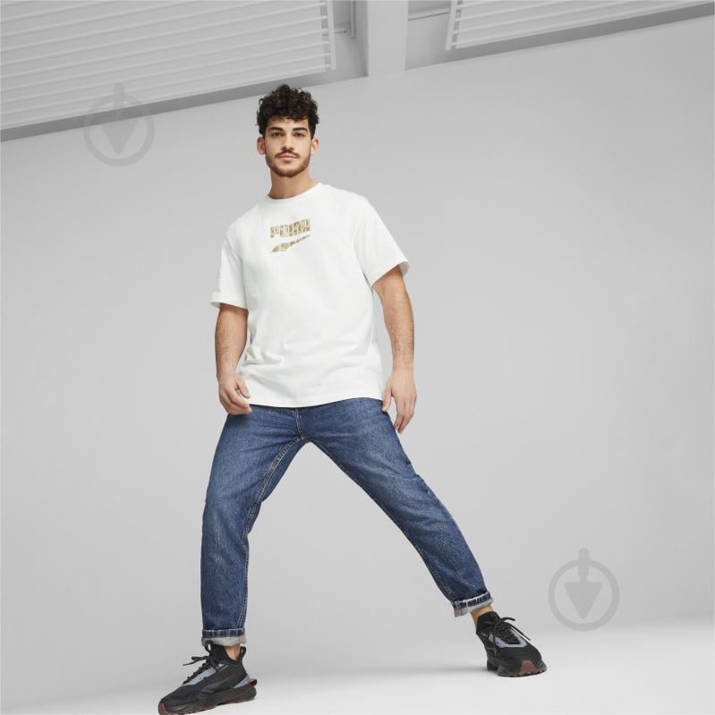 Футболка Puma DOWNTOWN LOGO GRAPHIC TEE 53824302 р.2XL белый - фото 3