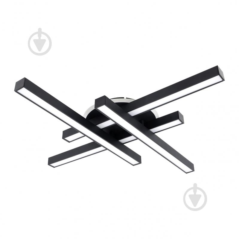 Люстра стельова NEW ARTIER Rainart-4-1 BK 75 Вт чорний - фото 1 Люстра стельова NEW ARTIER Rainart-4-1 BK 75 Вт чорний - фото 1