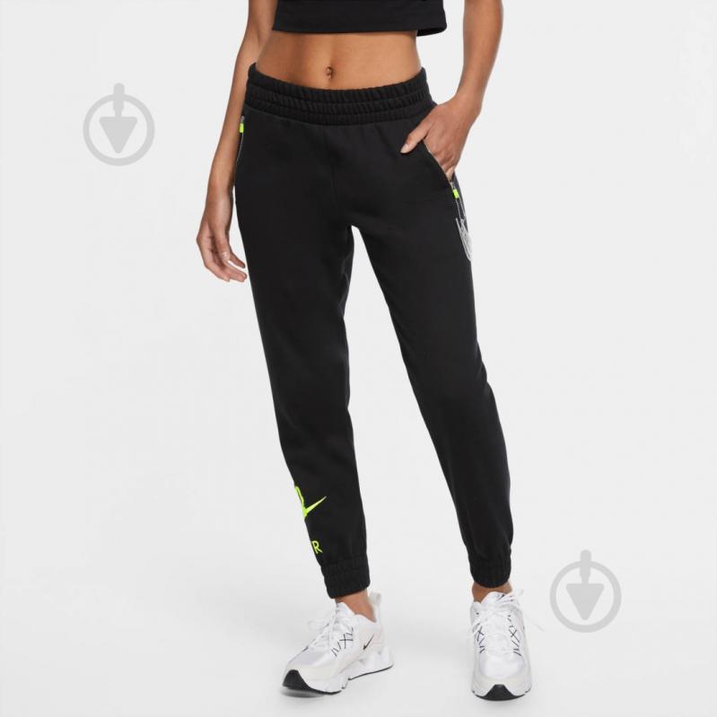 Брюки Nike W NSW AIR PANT 7/8 BB FLC CU5510-011 р. S черный - фото 4
