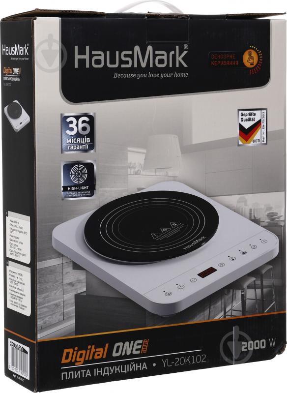 Плита индукционная настольная HausMark YL-20K102 - фото 6