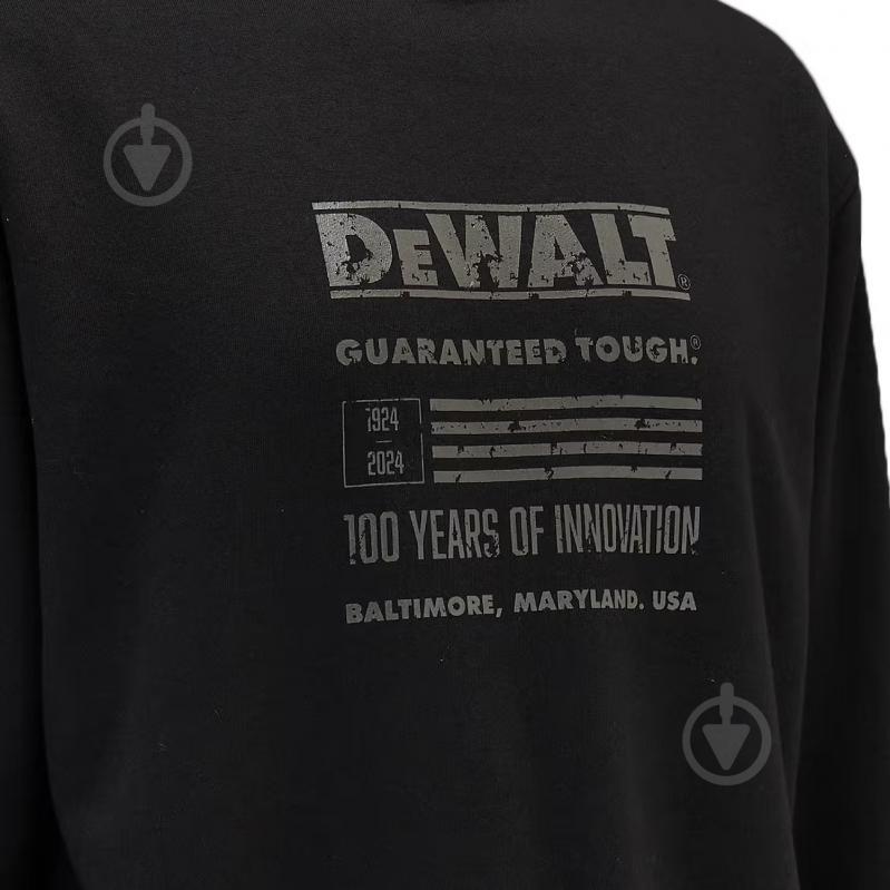 Світшот DeWalt DWC237-001-L 101 YEAR LOGO SWEATSHIR р. L DWC237-001-L - фото 4 Світшот DeWalt DWC237-001-L 101 YEAR LOGO SWEATSHIR р. L DWC237-001-L - фото 4