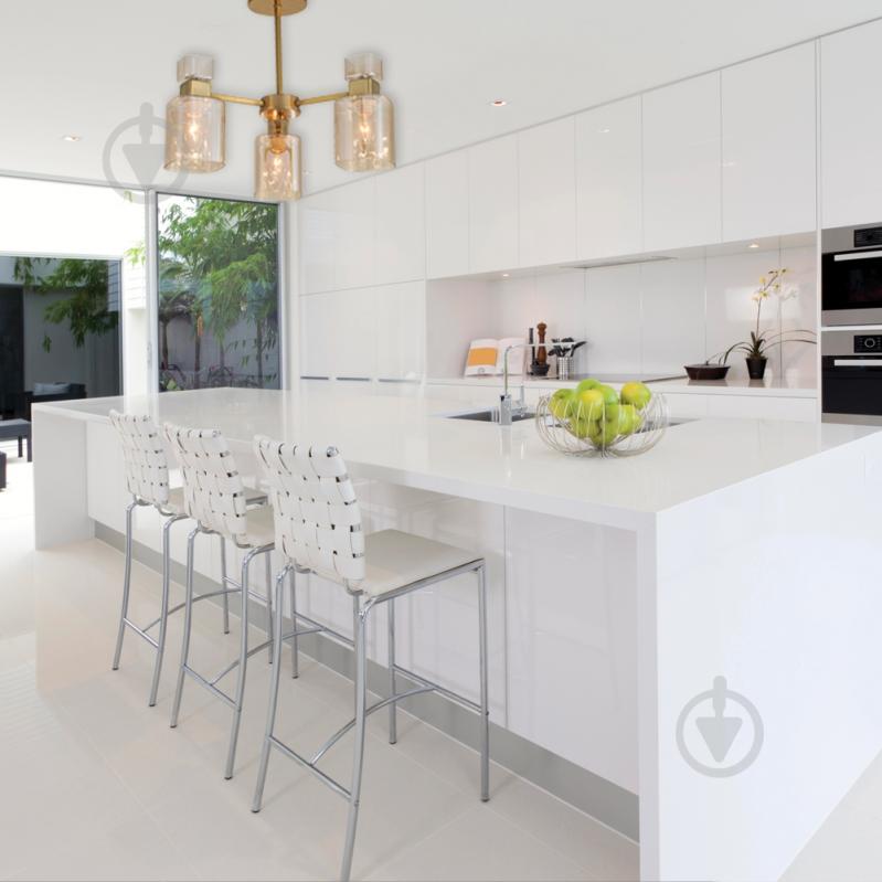 Люстра подвесная ARDERO Olivia 3xE14 античное золото BL1130-2 - фото 3