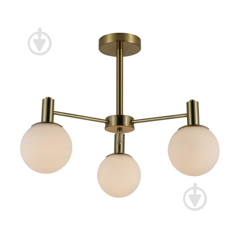 Люстра подвесная ARDERO Neapol 3xE27 золото/белый BL1530 - фото 1 Люстра подвесная ARDERO Neapol 3xE27 золото/белый BL1530 - фото 1