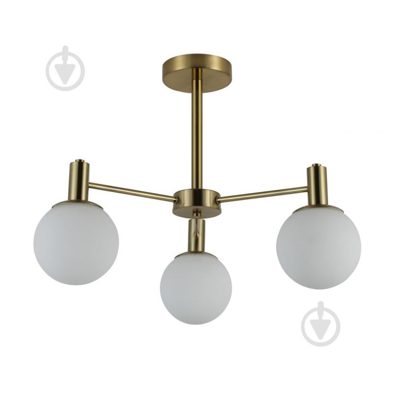 Люстра подвесная ARDERO Neapol 3xE27 золото/белый BL1530 - фото 2 Люстра подвесная ARDERO Neapol 3xE27 золото/белый BL1530 - фото 2