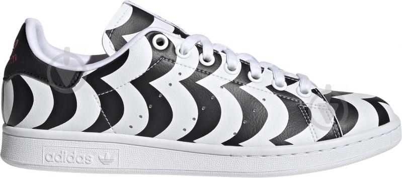 Кроссовки женские зимние Adidas STAN SMITH W H05757 р.37 1/3 черно-белые - фото 2