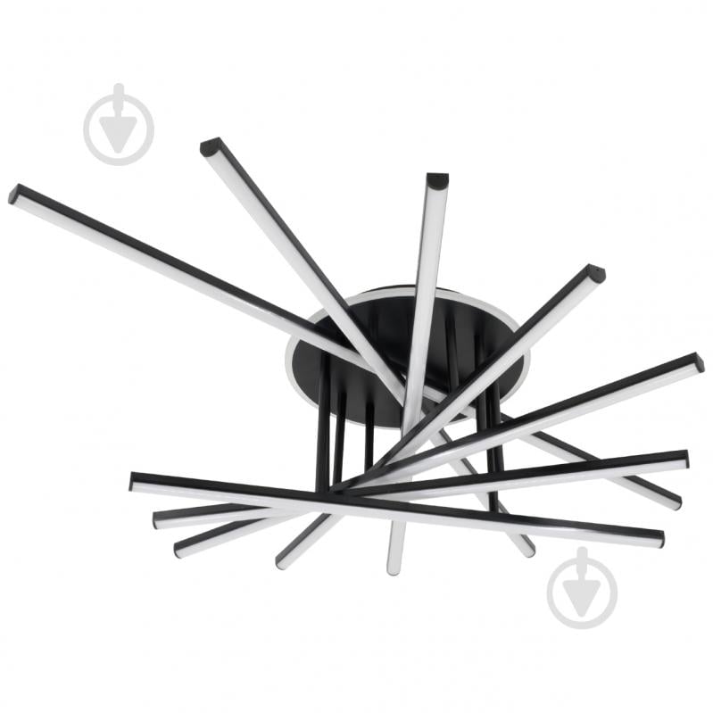 Люстра стельова NEW ARTIER STEUART 7-1-C BK 155 Вт чорний - фото 1 Люстра стельова NEW ARTIER STEUART 7-1-C BK 155 Вт чорний - фото 1