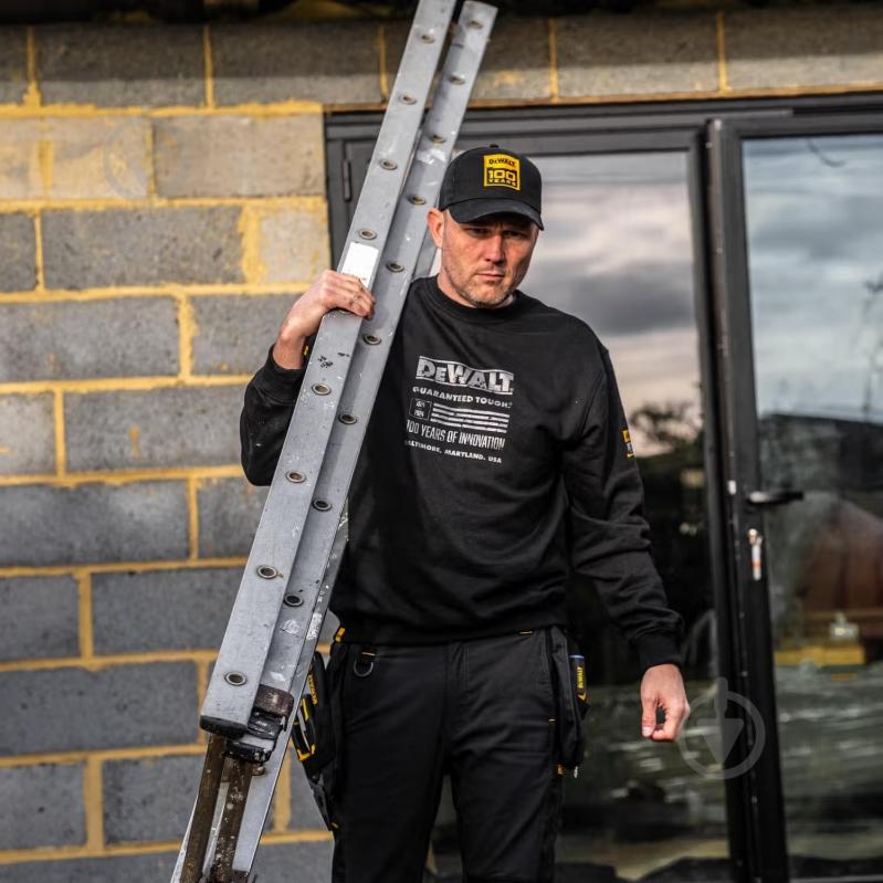 Свитшот DeWalt DWC237-001-XXL 103 YEAR LOGO SWEATSHIR р. XXL DWC237-001-XXL - фото 7