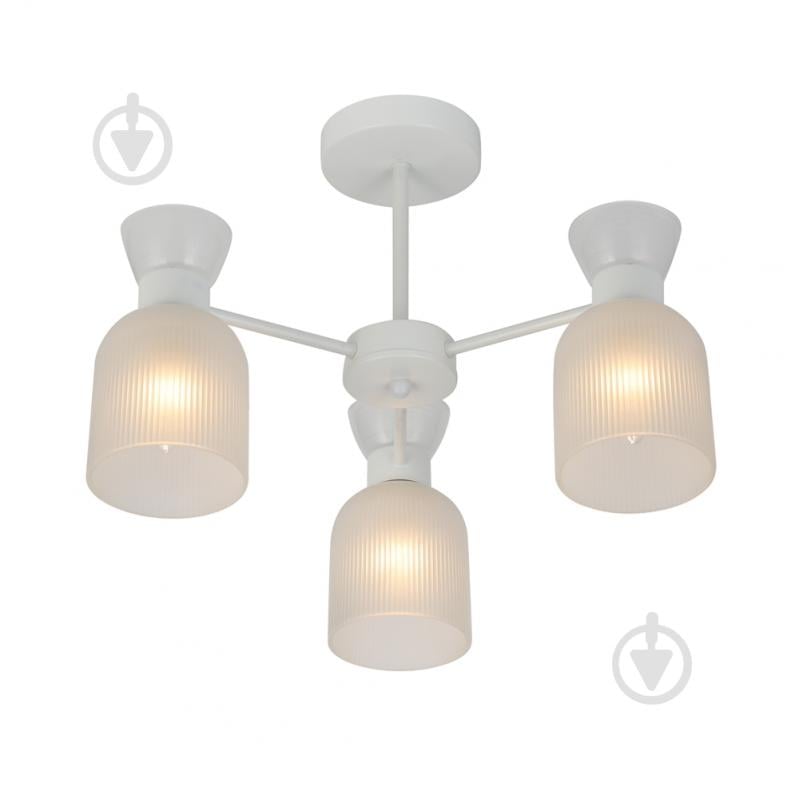 Люстра потолочная ARDERO Sharlott 3xE14 белый BL1630 - фото 1 Люстра потолочная ARDERO Sharlott 3xE14 белый BL1630 - фото 1