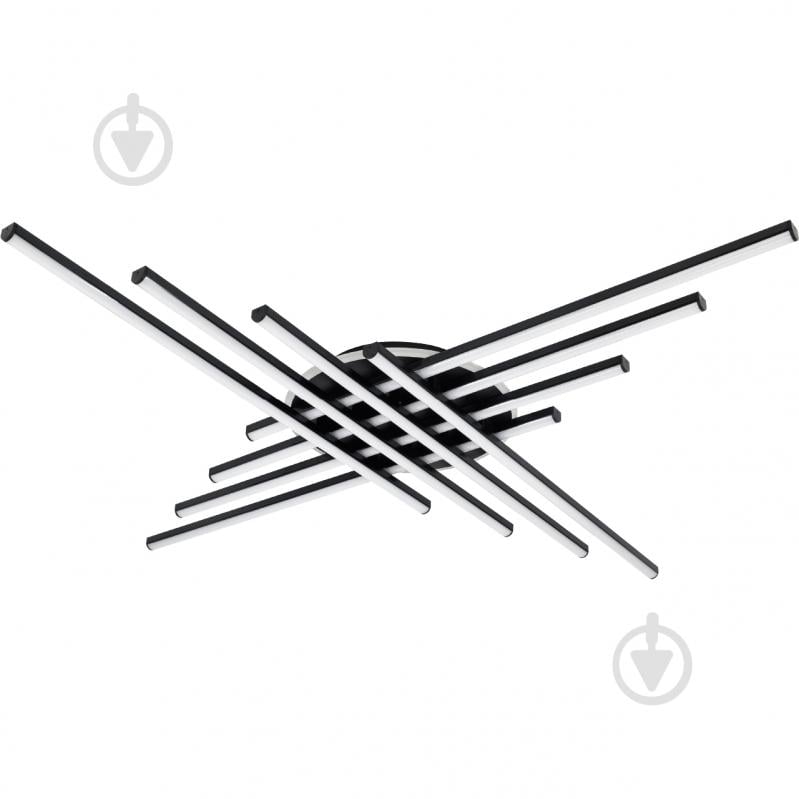 Люстра стельова NEW ARTIER STEUART 8-1-SL-BK 150 Вт чорний - фото 1 Люстра стельова NEW ARTIER STEUART 8-1-SL-BK 150 Вт чорний - фото 1