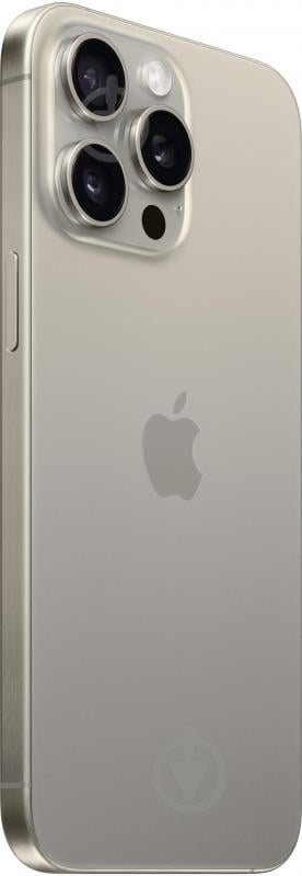 Смартфон Apple iPhone 15 Pro Max 512GB Natural Titanium (MU7E3RX/A) - фото 3
