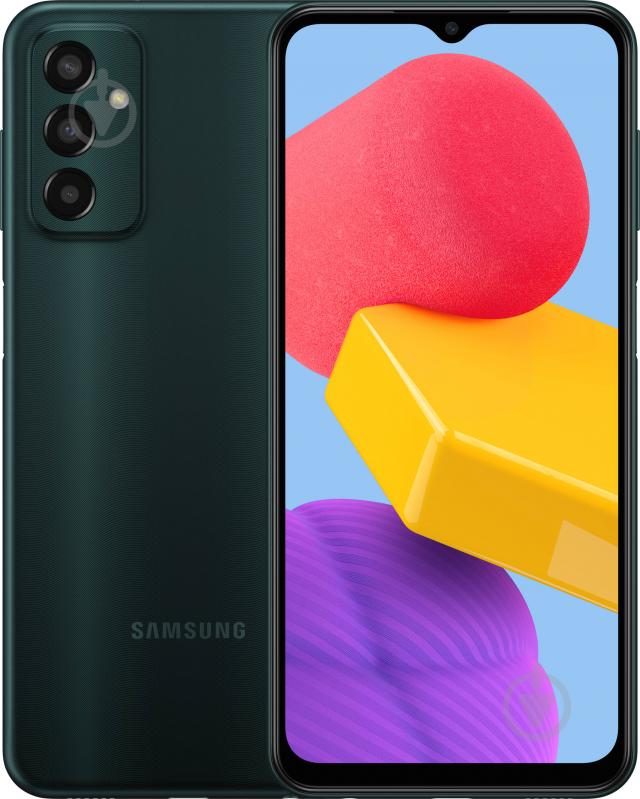 Смартфон Samsung Galaxy M13 4/128GB deep green (SM-M135FZGGSEK) - фото 1