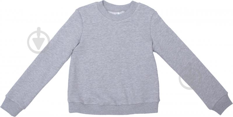 Реглан для девочки Luna Kids 4624/2 р.134 серый - фото 1 Реглан для девочки Luna Kids 4624/2 р.134 серый - фото 1