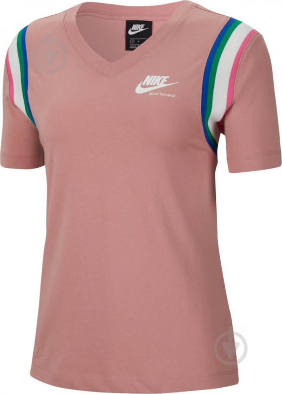 Футболка Nike W NSW HRTG TOP CU5885-685 р.M рожевий - фото 1