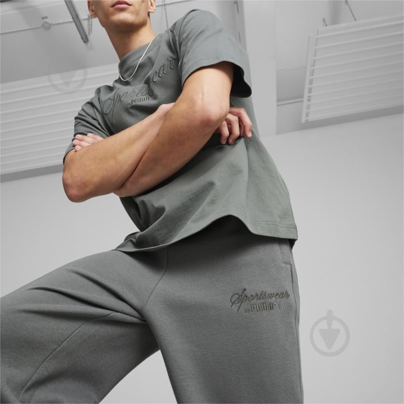 Штани Puma CLASSICS+ SWEATPANTS 62427680 р. M сірий - фото 5