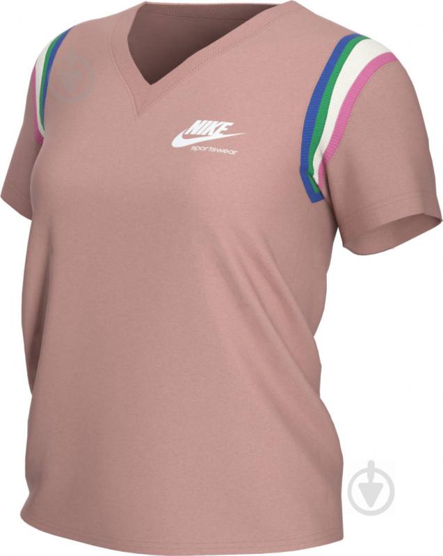 Футболка Nike W NSW HRTG TOP CU5885-685 р.XS розовый - фото 3