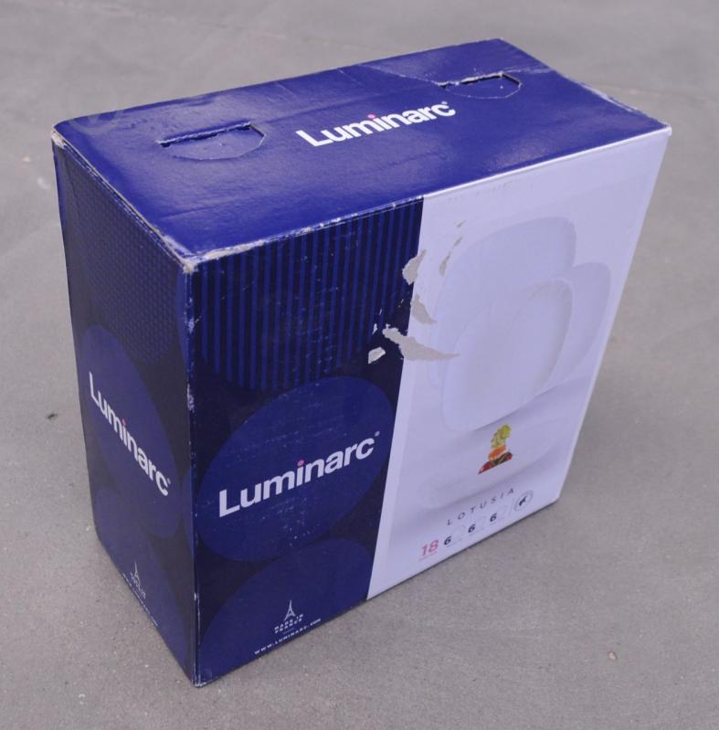 УЦІНКА! Сервіз столовий Lotusia white 18 предметів на 6 персон Luminarc (УЦ №153) - фото 8