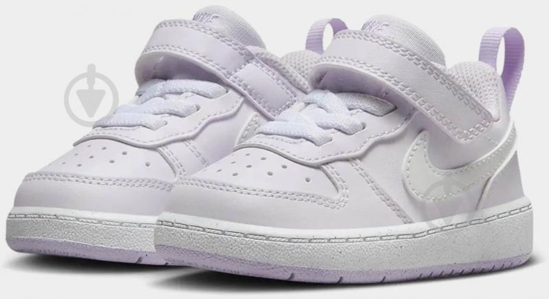 Кроссовки для девочек демисезонные Nike COURT BOROUGH LOW RECRAFT DV5458-500 р.27 розовые - фото 2 Кроссовки для девочек демисезонные Nike COURT BOROUGH LOW RECRAFT DV5458-500 р.27 розовые - фото 2