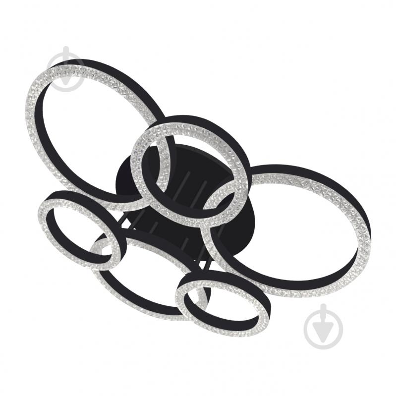 Люстра стельова NEW ARTIER Christy-R BK 120 Вт чорний - фото 1 Люстра стельова NEW ARTIER Christy-R BK 120 Вт чорний - фото 1