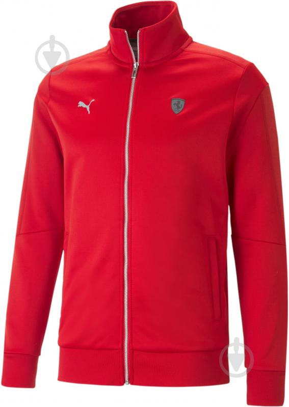 Джемпер Puma FERRARI STYLE MT7 JACKET 53833302 р. S червоний - фото 1