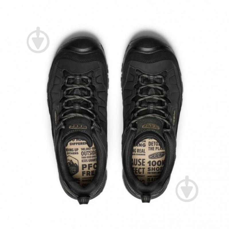 Полуботинки Keen TARGHEE IV WP M 1029827 р.40,5 черный - фото 3 Полуботинки Keen TARGHEE IV WP M 1029827 р.40,5 черный - фото 3