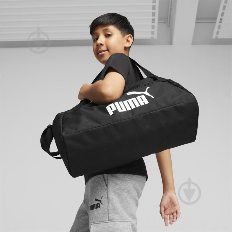 Сумка Puma PUMA PHASE SPORTS BAG 07994901 22 л чорний - фото 3