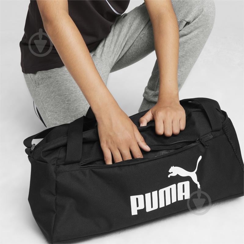 Сумка Puma PUMA PHASE SPORTS BAG 07994901 22 л чорний - фото 4