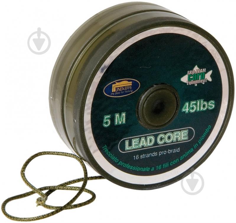 Шнур  Lineaeffe Pro Team Carp Lead Core 5м 45lbsкг 3008645 - фото 1