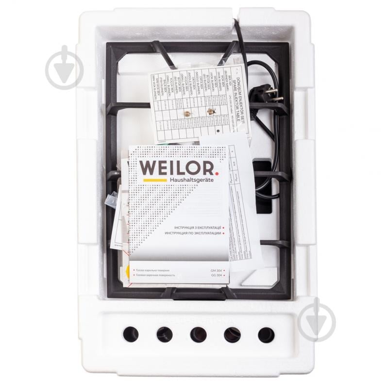 Варильна поверхня газова WEILOR GG 304 BL - фото 9