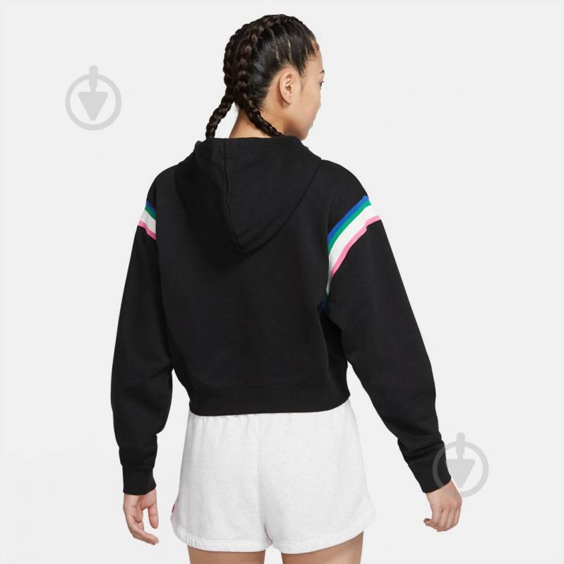 Джемпер Nike W NSW HRTG PO HOODIE CU5923-010 р. S черный - фото 5 Джемпер Nike W NSW HRTG PO HOODIE CU5923-010 р. S черный - фото 5