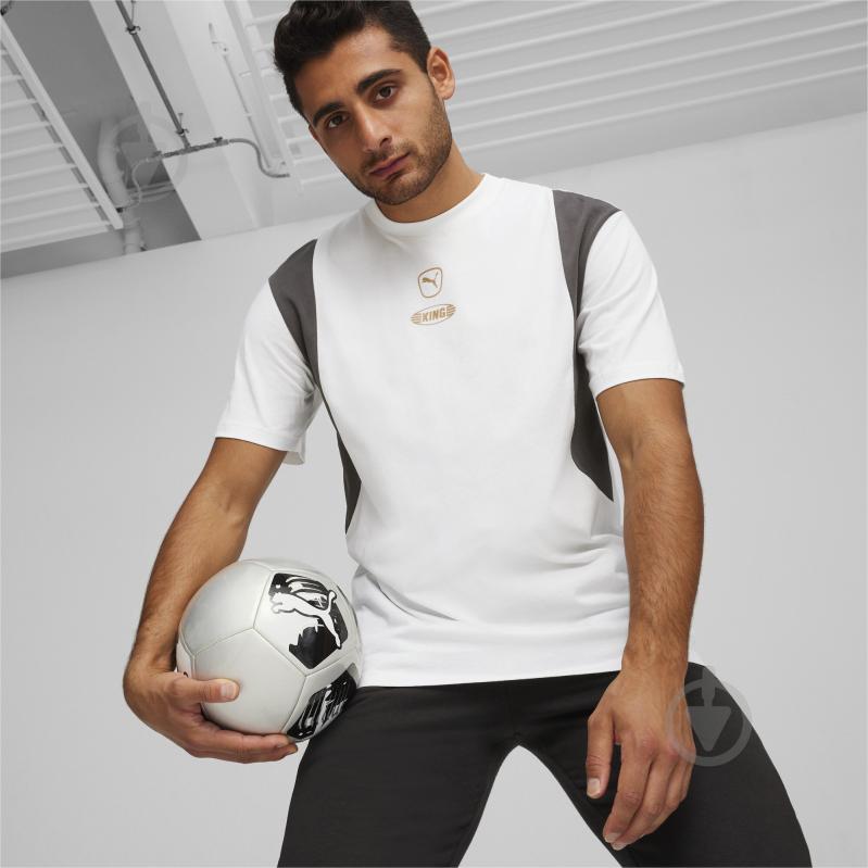 Футболка Puma KING TOP TEE 65899104 р.2XL белый - фото 3