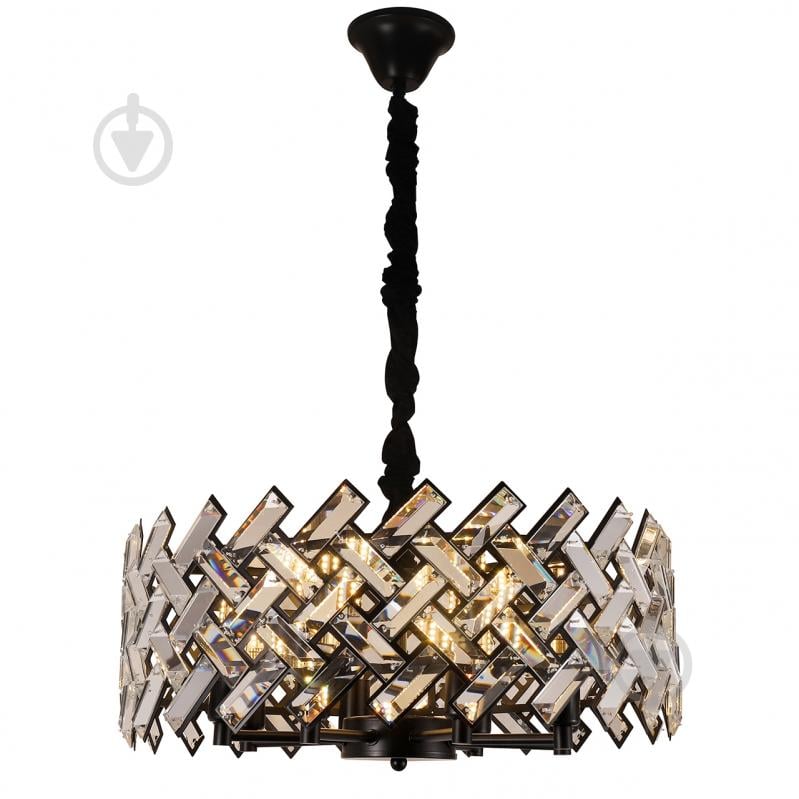 Люстра підвісна NEW ARTIER Cris-Art Verta BK 6xE14 чорний - фото 1 Люстра підвісна NEW ARTIER Cris-Art Verta BK 6xE14 чорний - фото 1