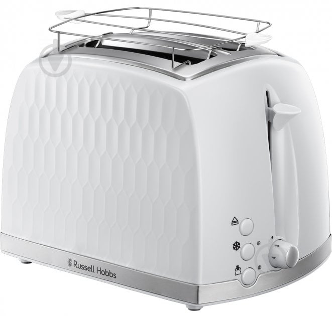 Тостер Russell Hobbs 26060-56 Honeycomb White - фото 1