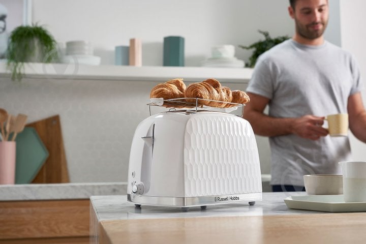 Тостер Russell Hobbs 26060-56 Honeycomb White - фото 11