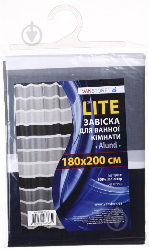 Шторка для ванны VanStore Alund 180х200 см 63022 - фото 4