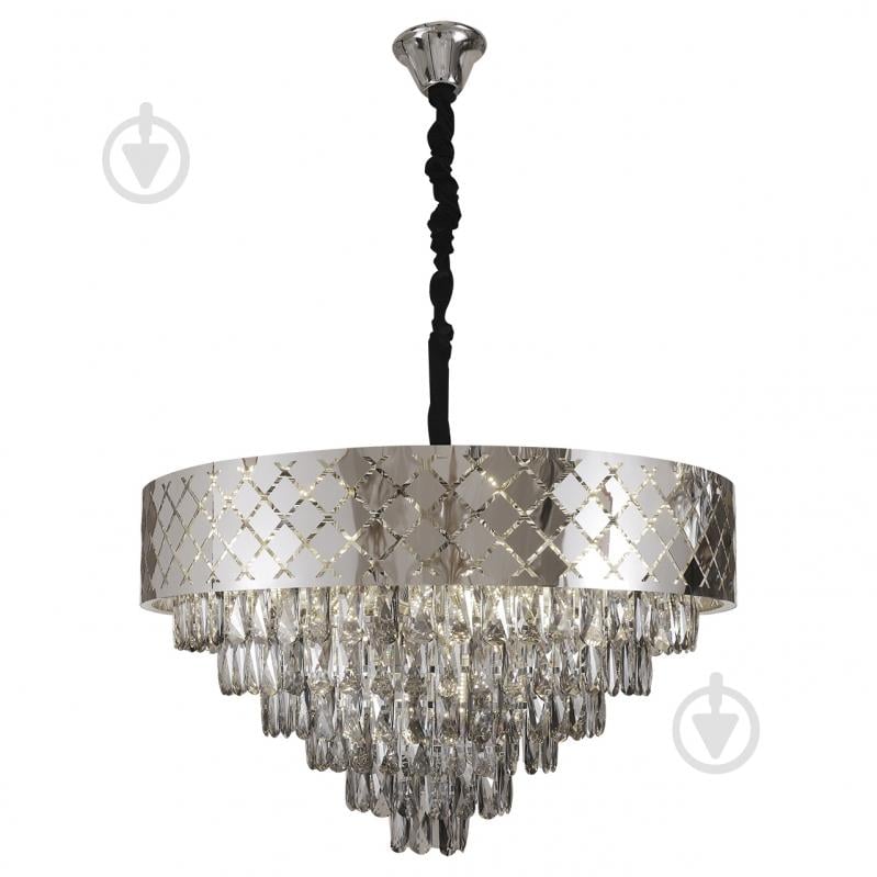 Люстра підвісна NEW ARTIER Cris-Art Structa CH 8xE14 хром - фото 1 Люстра підвісна NEW ARTIER Cris-Art Structa CH 8xE14 хром - фото 1