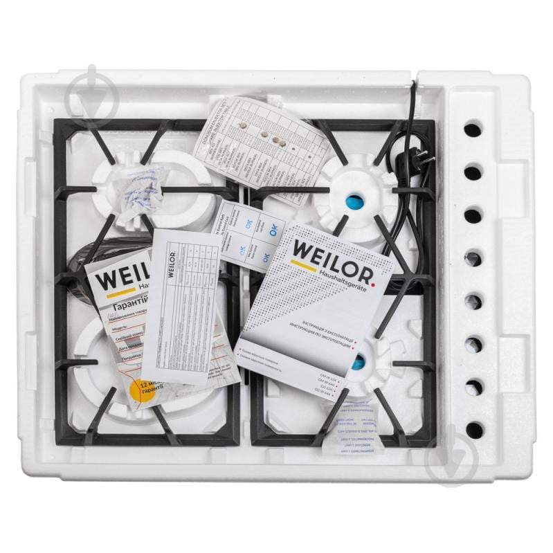 Варочная поверхность газовая WEILOR GM W 634 BL - фото 8