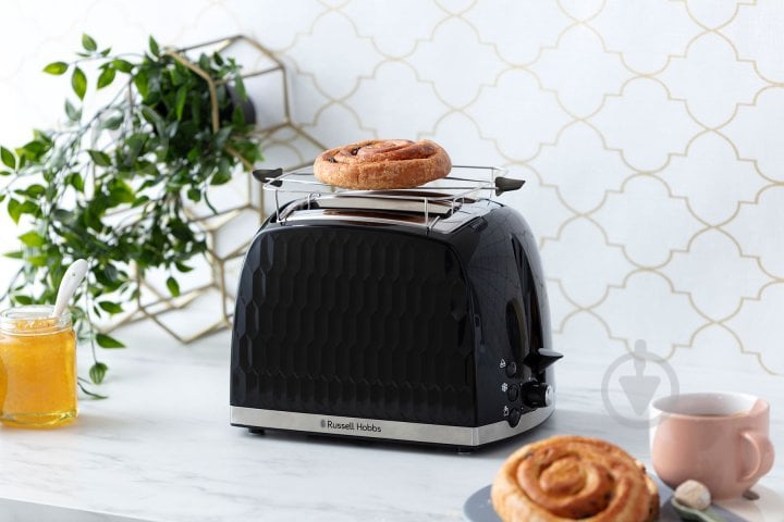 Тостер Russell Hobbs 26061-56 Honeycomb Black - фото 9