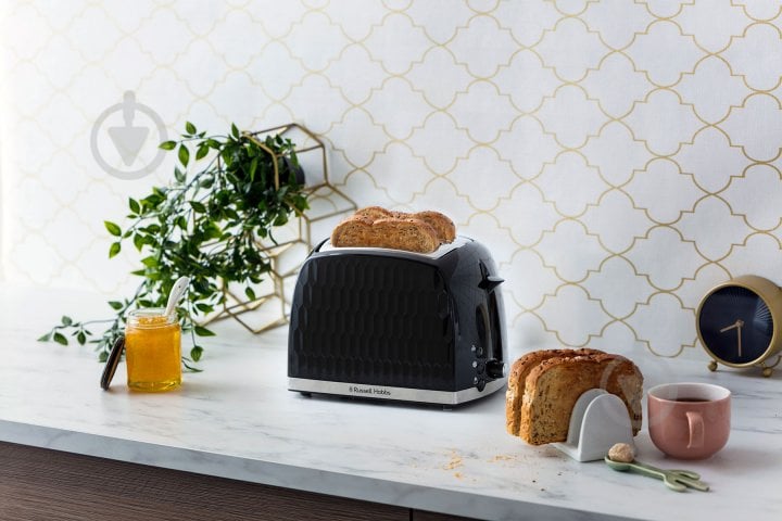 Тостер Russell Hobbs 26061-56 Honeycomb Black - фото 11