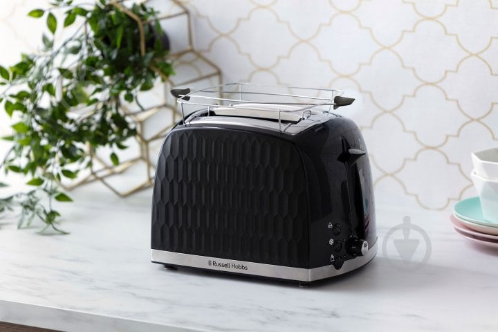 Тостер Russell Hobbs 26061-56 Honeycomb Black - фото 8