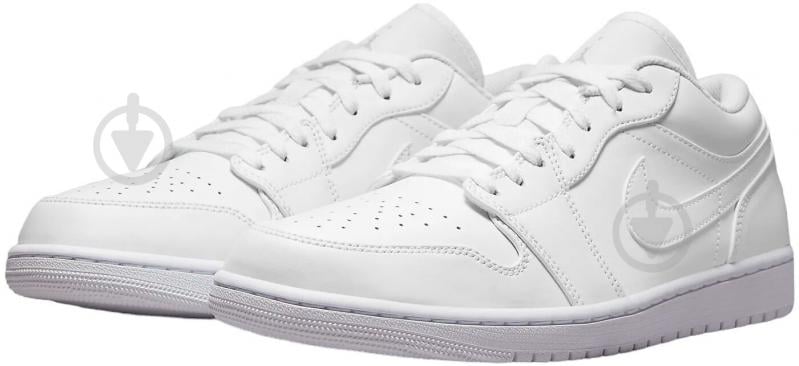 Кроссовки чоловічі Nike Jordan Air 1 Low 553558-075 р.46 белые - фото 1