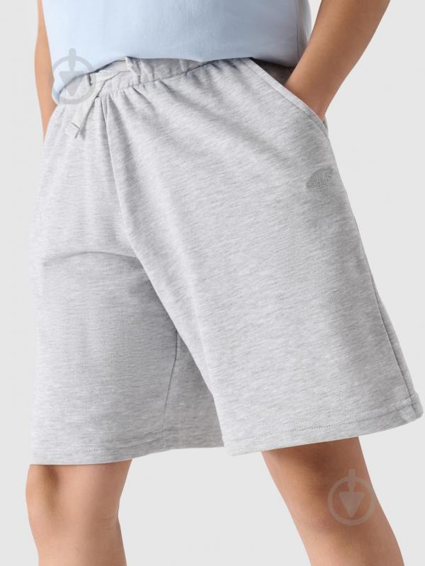 Шорти 4F SHORTS CAS M629 4FJWMM00TSHOM629-25M р. 140 сірий - фото 1 Шорти 4F SHORTS CAS M629 4FJWMM00TSHOM629-25M р. 140 сірий - фото 1
